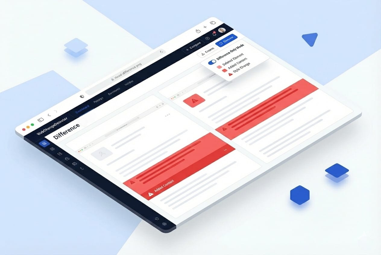 Difference Only View Error Highlighting
